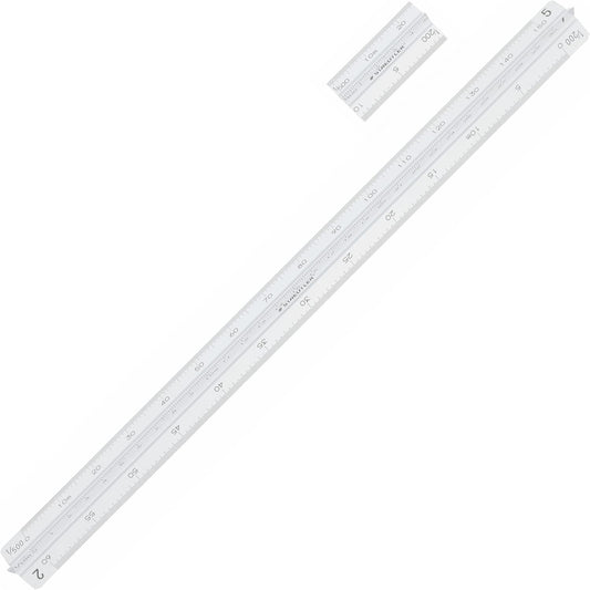 Staedtler Ruler Triangle Scale Aluminum General 987 30-11