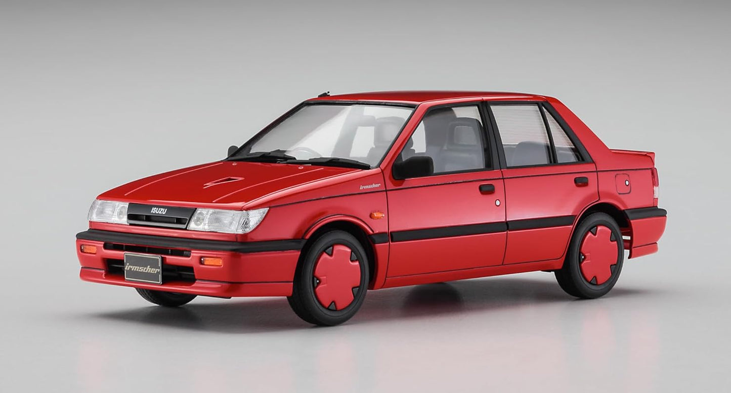 Hasegawa 20664 1/24 Isuzu Gemini (JT150) Irmshire Turbo Red Color Plastic Model