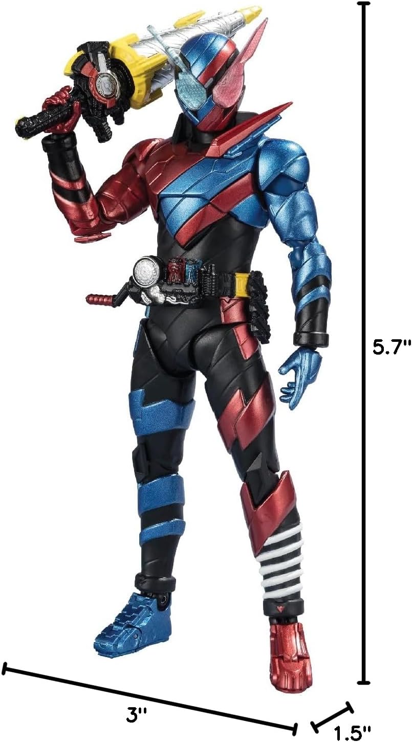TAMASHII NATIONS Kamen Rider Build Rabbit Tank Form Action Figure, Heisei Generations Edition