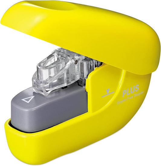 Plus SL-106NB 31-126 Needle Free Stapler Paper Clinch Yellow