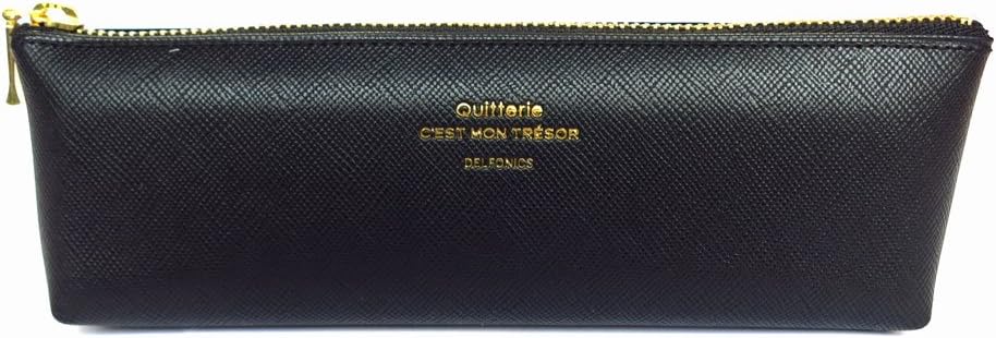 Delfonics Men's Quitterie Pen Case, Black, One Size