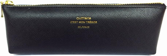 Delfonics Men's Quitterie Pen Case, Black, One Size