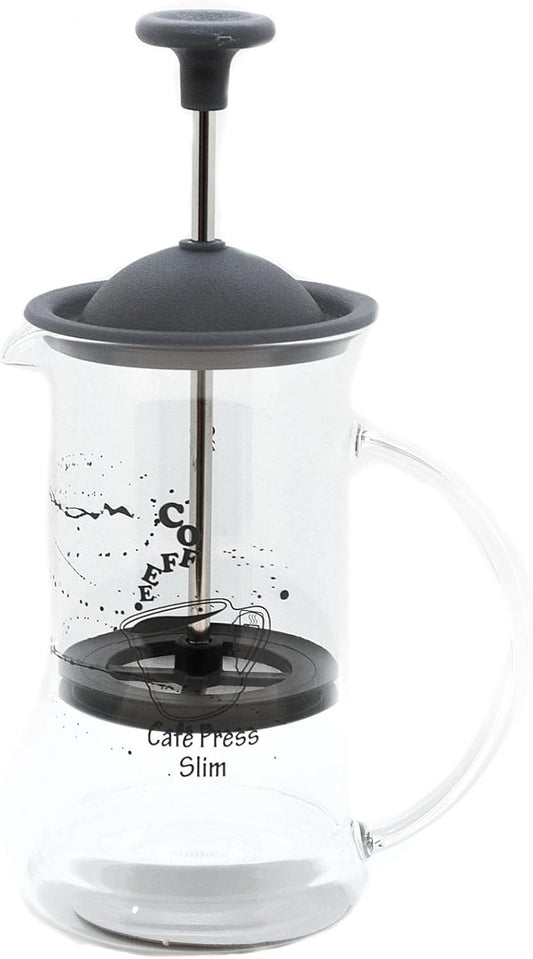 HARIO Cafe Press Coffee & Tea Press, 1-2 cups, Black, CPSS-2TB