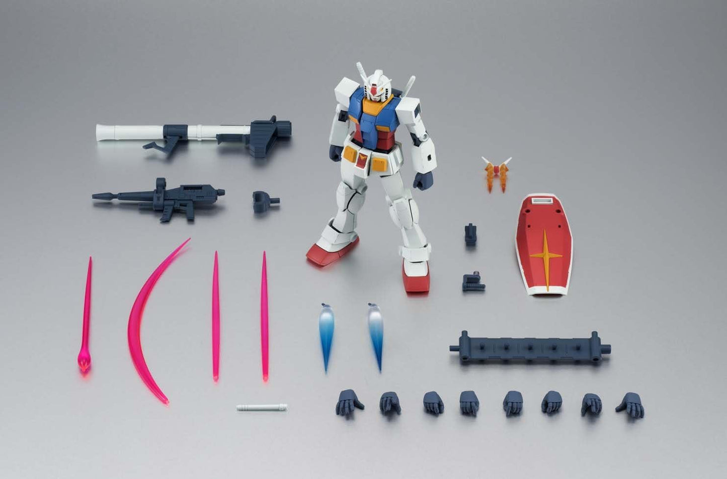 TAMASHII NATIONS Bandai RX-78-2 Gundam Ver. A.N.I.M.E. Mobile Suit Gundam, Bandai Robot Spirits Action Toy Figure