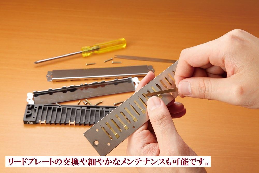 SUZUKI SU-21W C luxury Hamming 21 hole tremolo harmonica