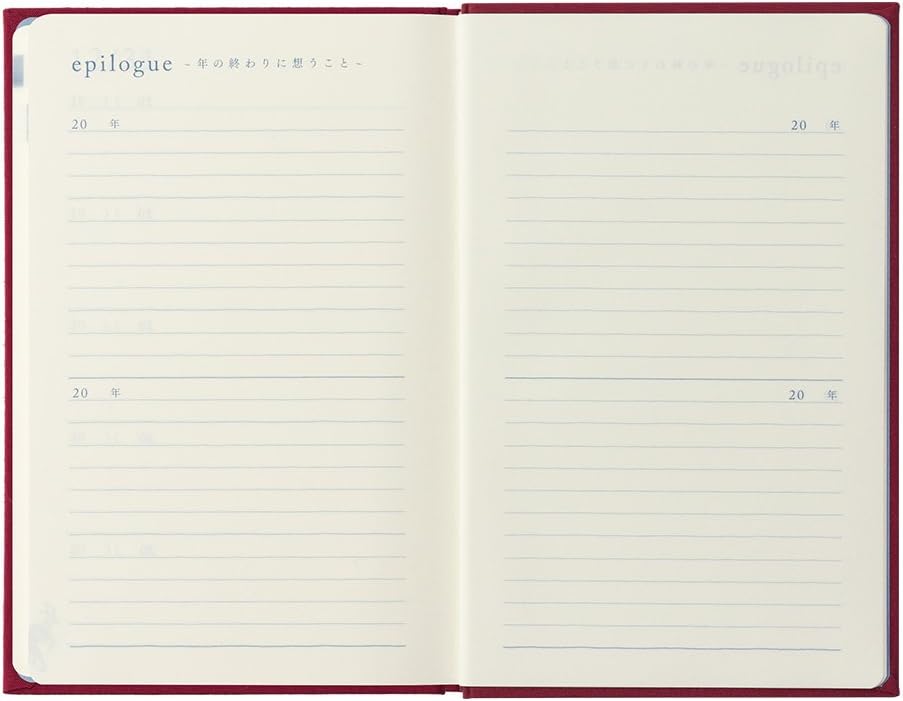 DESIGNPHIL Midori 12860006 Diary, 10-Year Consecutive Door