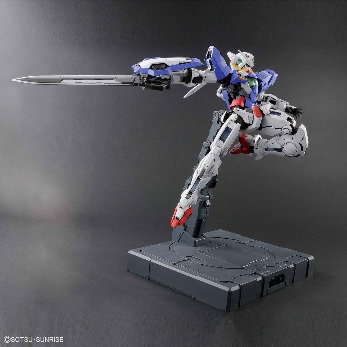 BANDAI SPIRITS PG Mobile Suit Gundam 00 (Double) Gundam Excia 1/60 Scale, Color Coded Plastic Model