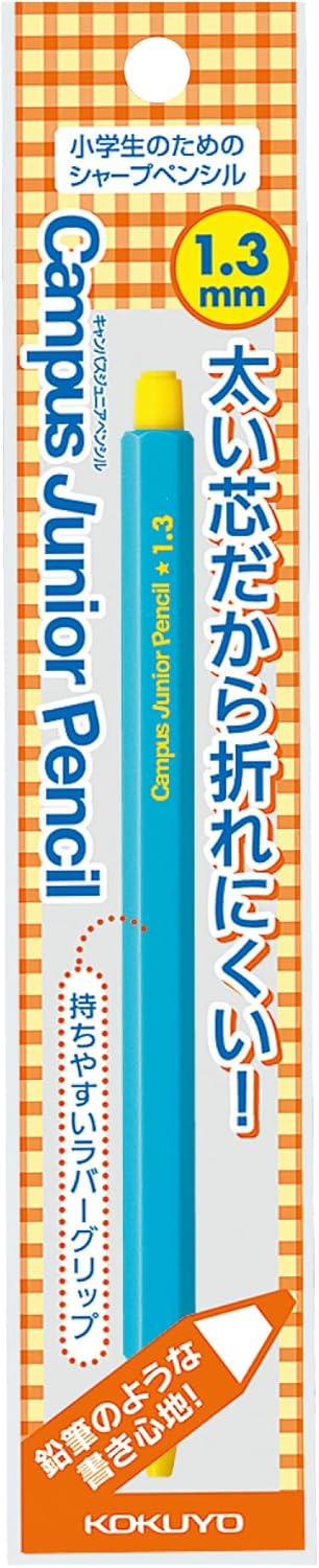 Kokuyo Mechanical Pencil, Enpitsu Sharp, Campus Junior, 1.3mm, Blue (PS-C101B-1P)