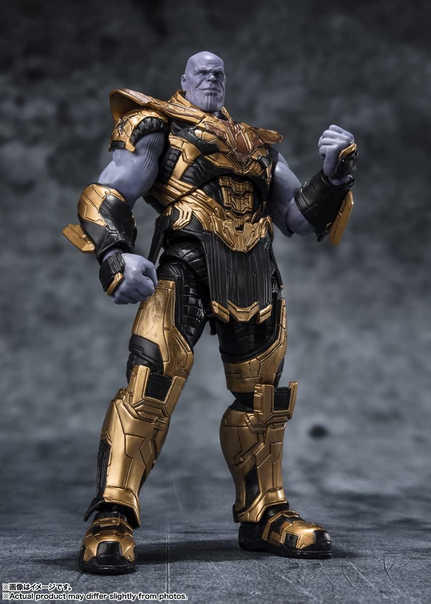 TAMASHII NATIONS - Avengers: Endgame - Thanos - Edition- (The Infinity Saga), Bandai Spirits S.H.Figuarts Action Figure