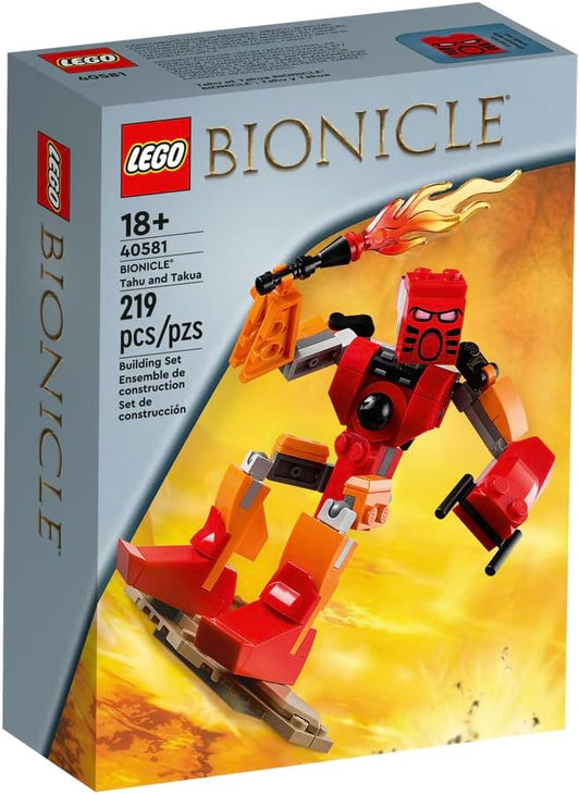 LEGO Bionicle Tahu and Takua 40581 collectible set with buildable figures
