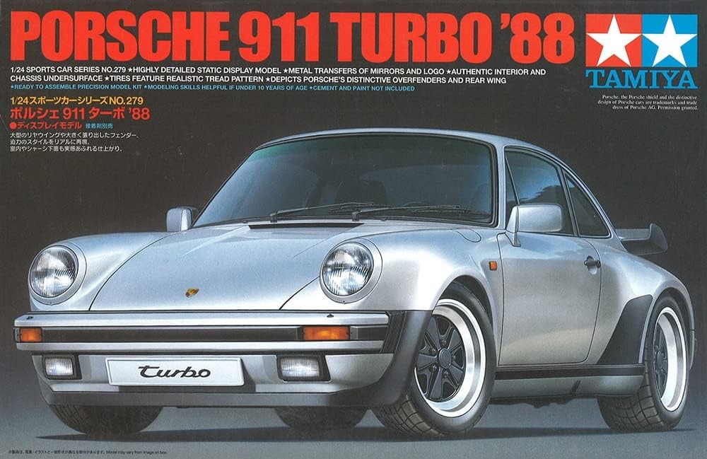 Tamiya 24279-1:24 Porsche Turbo 1988 Road Version