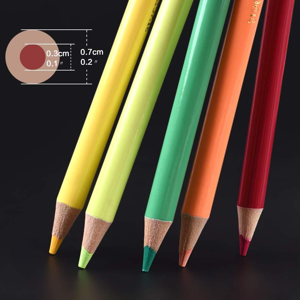 Wanshui 120 Watercolor Pencils - Premium Soft Core 120 Unique Colors No Duplicates Pre-sharpened Color Pencil Set for Adult Coloring Books, Artist Drawing, Sketching, Crafting