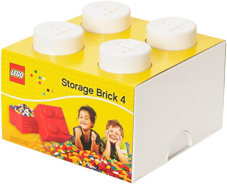 LEGO 4 Cones White Storage Box