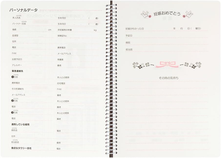 DESIGNPHIL Midori Diary HF Diary A5 Baby Preparation 26006006