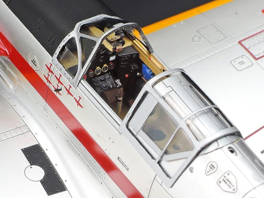 TAMIYA 1/48 Kawasaki Ki-61-Id Hien Tony Silver Plated TAM25424 Plastic Models Airplane 1/48