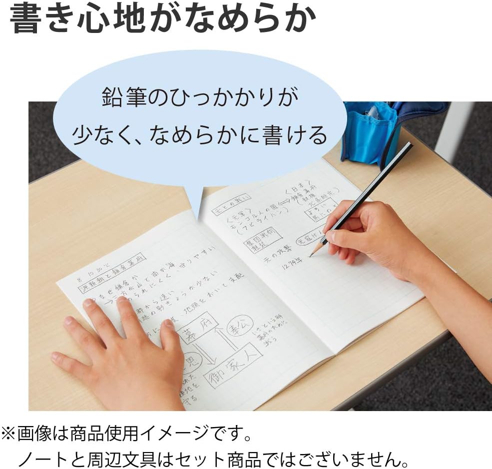 KOKUYO Campus Notebook, Easy Erasing, Semi-B5, 5mm(0.2in) Grid Ruled, 0.4 inch (10 mm) Solid Line, 30 Sheets, Pack of 5, 5 Colors, Japan Import (NO-30S10-5X5)