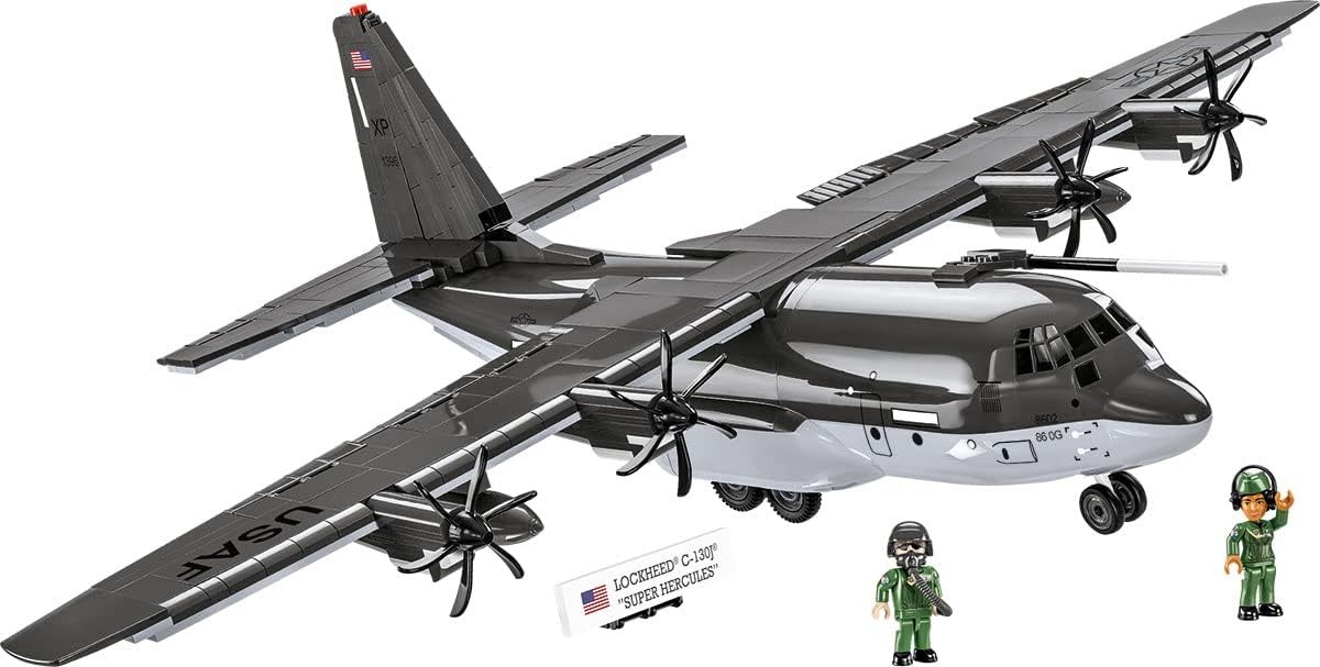 COBI Armed Forces Lockheed C-130J Super Hercules Plane Building Set