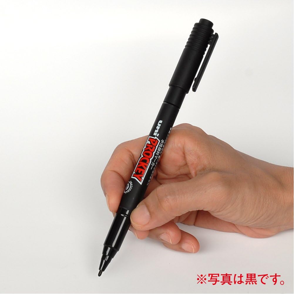 Mitsubishi Pencil PM120T8CN Proky Twin Rollerball Pen, Extra Fine Point, 8 Colors