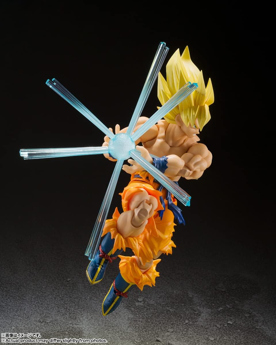 TAMASHII NATIONS - Dragon Ball Z - Super Saiyan Son Goku -Legendary Super Saiyan-, Bandai Spirits S.H.Figuarts Action Figure