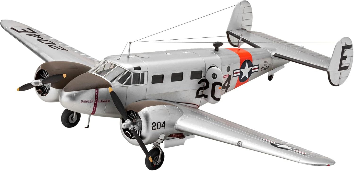 Revell 03811 Beechcraft Model 18 1:48 Scale Unbuilt/Unpainted Plastic Model Kit
