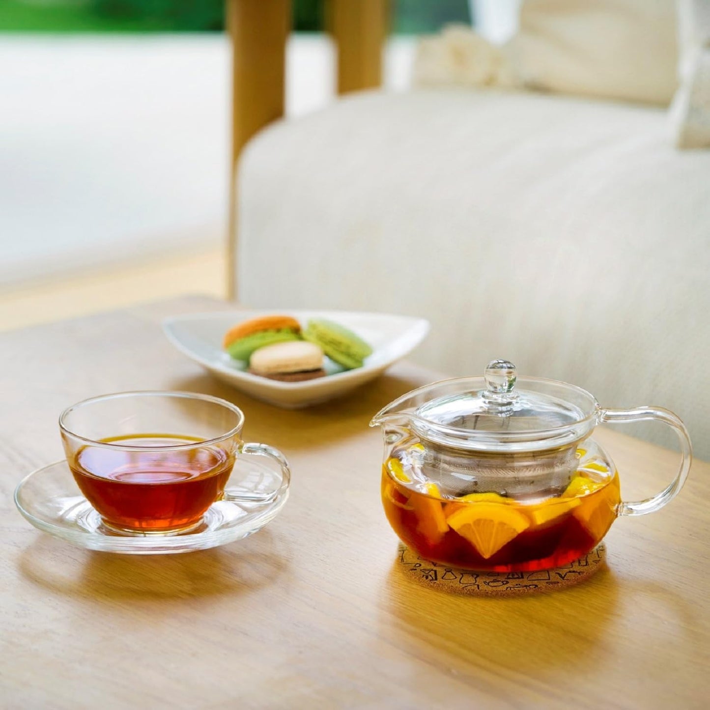 Hario ChaCha Kyusu "Maru" Tea Pot, 700ml
