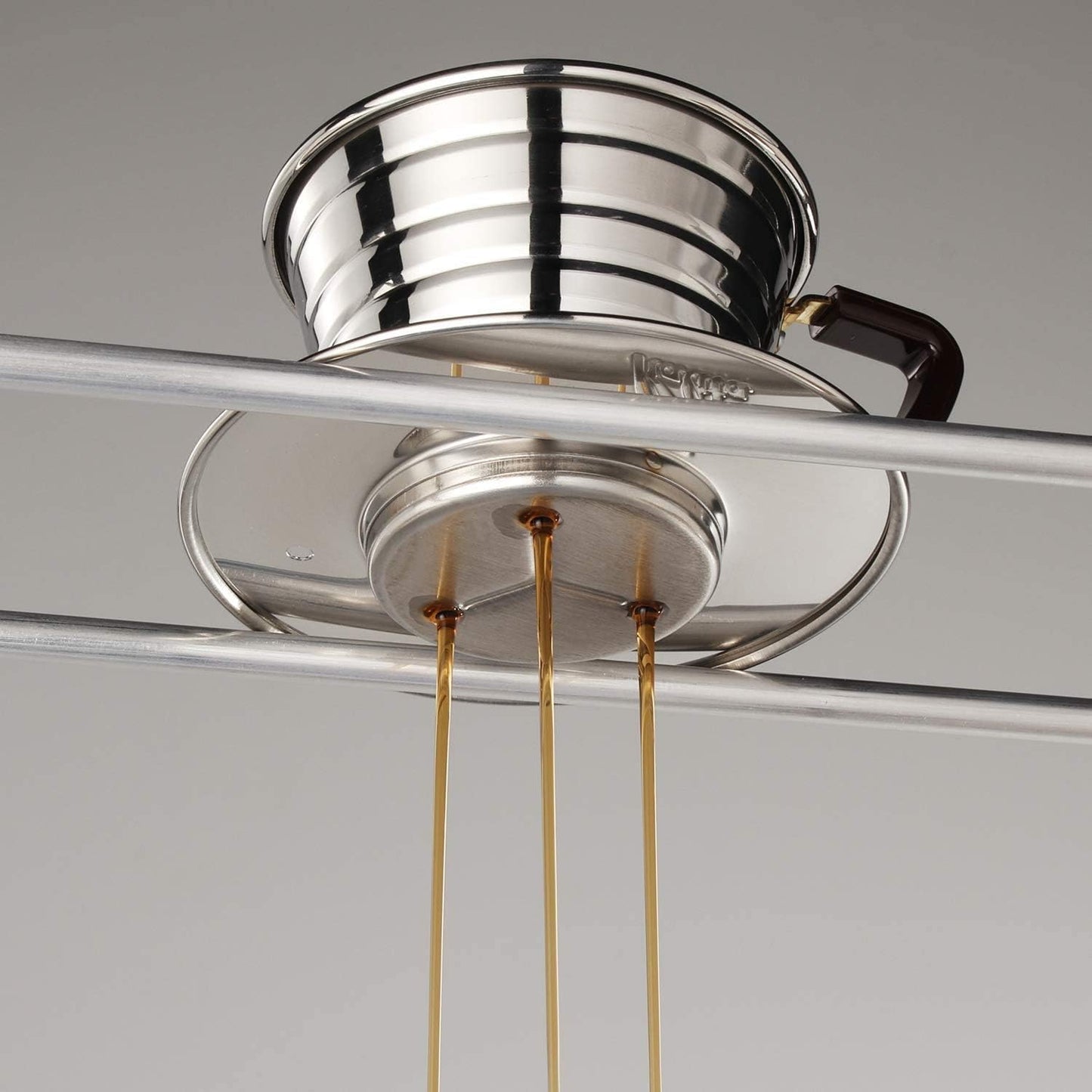 Kalita Stainless Steel Wave Coffee Dripper, SIZE 155, Silver