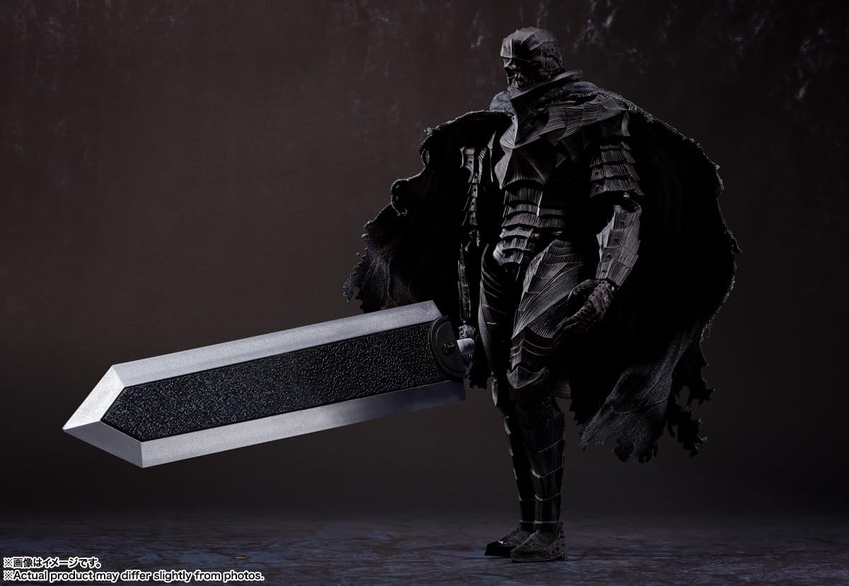 TAMASHII NATIONS - Berserk - Guts (Berserker Armor) -Heat of Passion-, Bandai Spirits S.H.Figuarts Action Figure