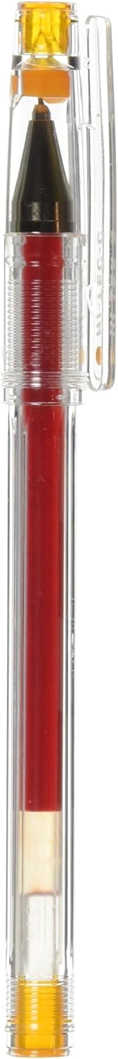 PILOT Gel Ballpoint Pen, Hi-Tec-C 03, Extra Fine, Apricot Orange (LH-20C3-AO)