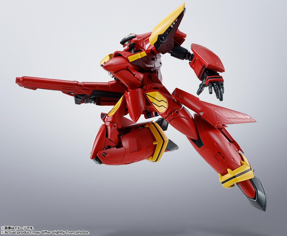 TAMASHII NATIONS - Macross 7 - VF-19 Custom Fire Valkyrie, Bandai Spirits Hi-Metal R Figure