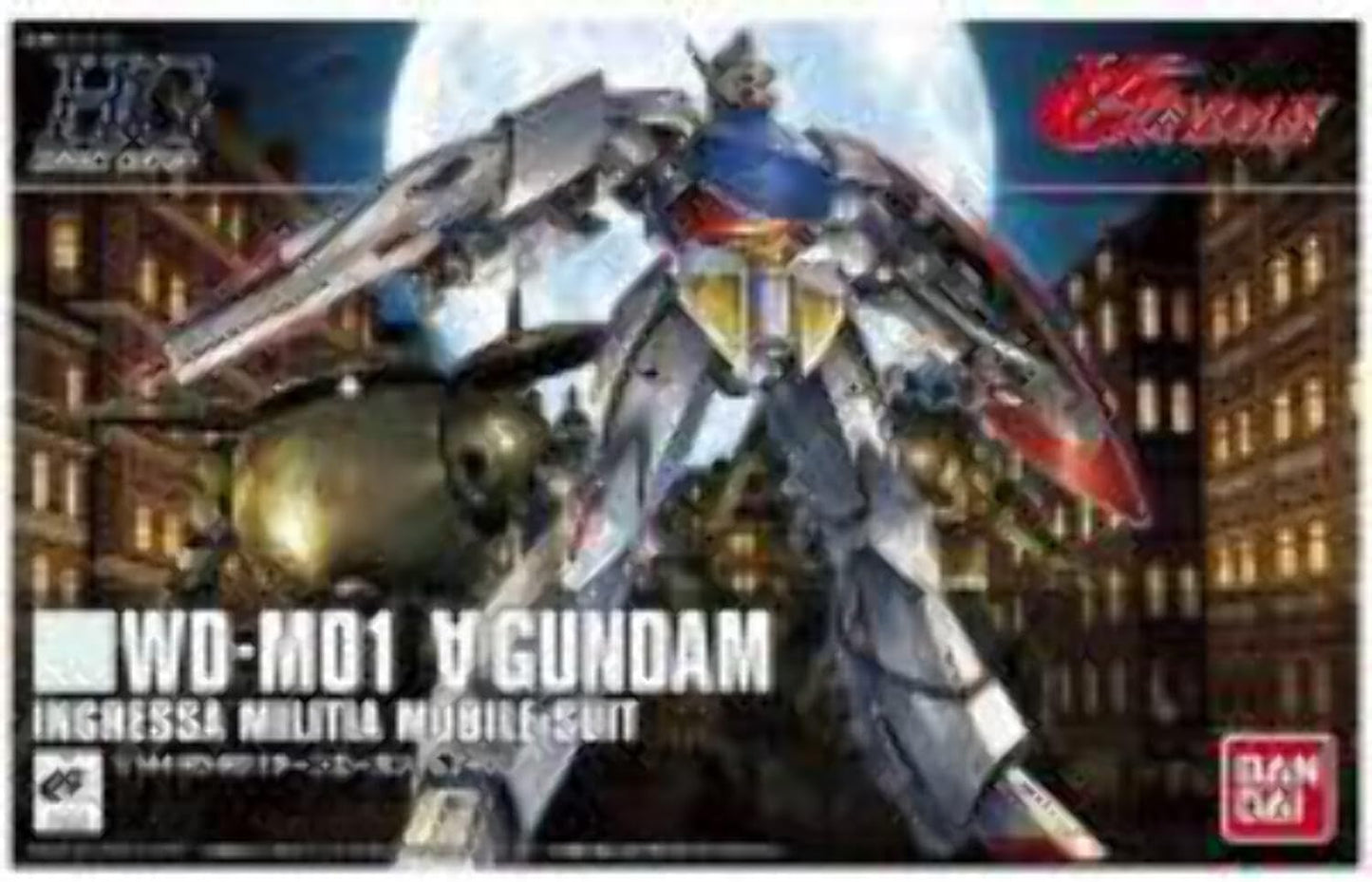 HGCC Turn A Gundam 1/144 Scale Pre-Colored Plastic Figurine
