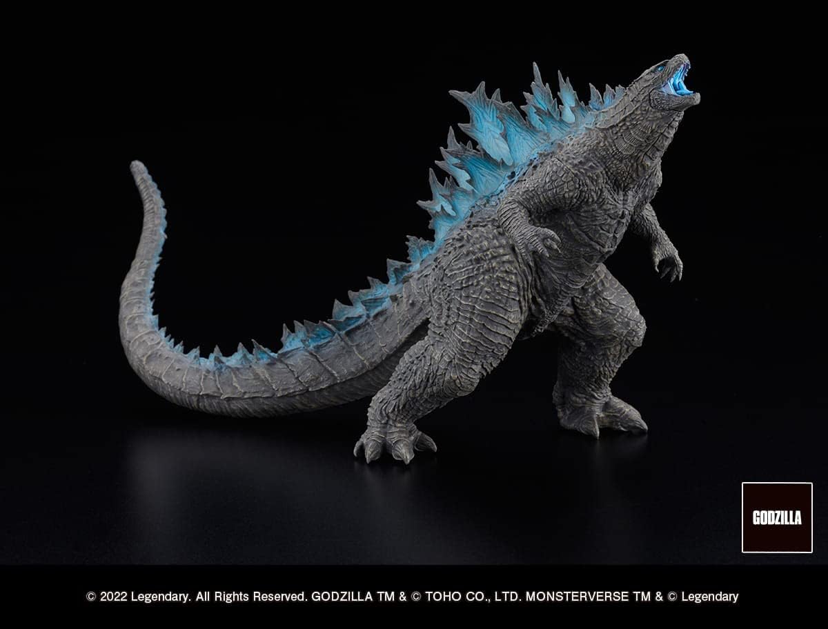 Art Spirits Gekozo Series Godzilla VS. Kong (2021) Non-Scale, Pre-Painted Trading Figure, 4 Pieces Box AT-056