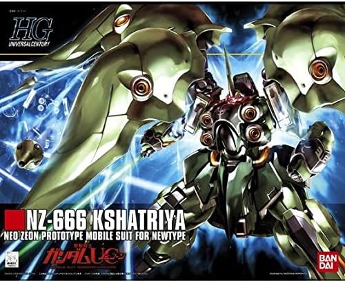 Bandai Hobby #99 NZ-666 Kshatriya, Bandai HGUC Action Figure