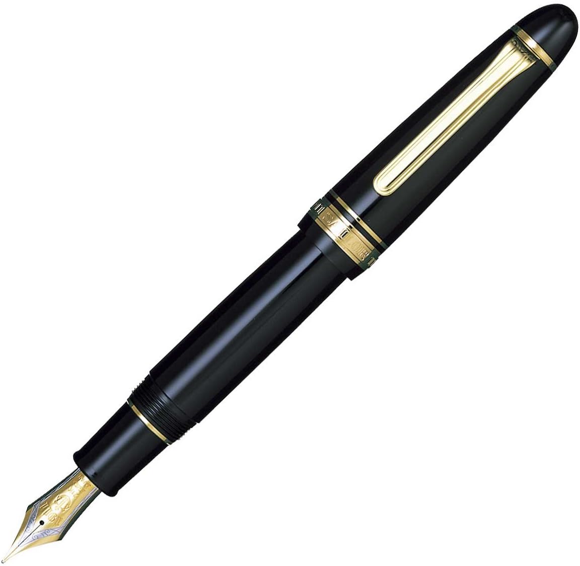 Sailor Fountain Pen King Profit ST Black Bold 11-6001-620