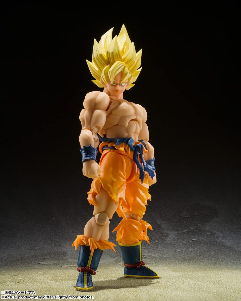 TAMASHII NATIONS - Dragon Ball Z - Super Saiyan Son Goku -Legendary Super Saiyan-, Bandai Spirits S.H.Figuarts Action Figure