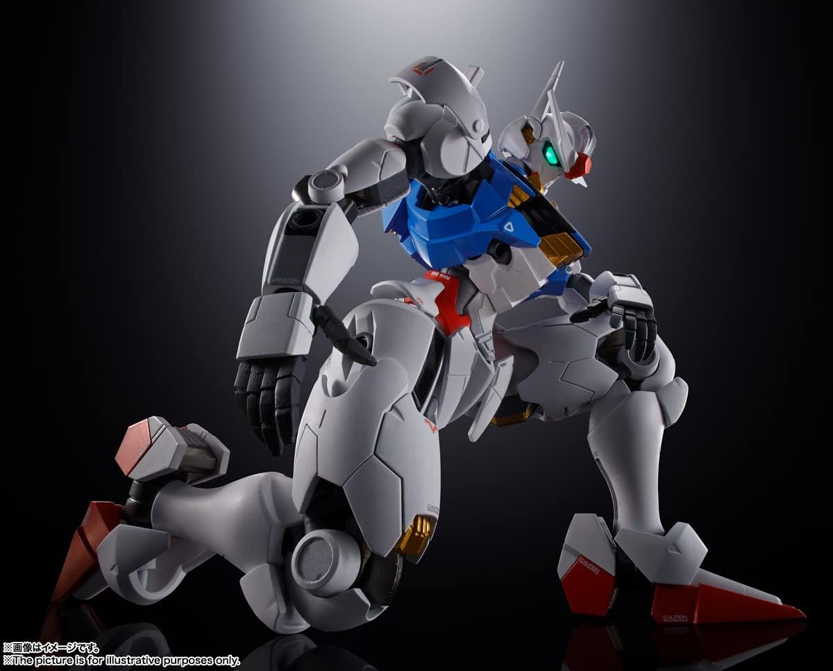 TAMASHII NATIONS - Mobile Suit Gundam: The Witch from Mercury - Gundam Aerial, Bandai Spirits Chogokin Die-Cast Metal Collectible