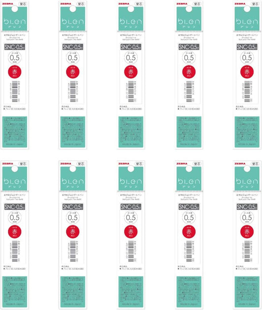 ZEBRA Oil-based Ballpoint Pen Refill, Bren3C