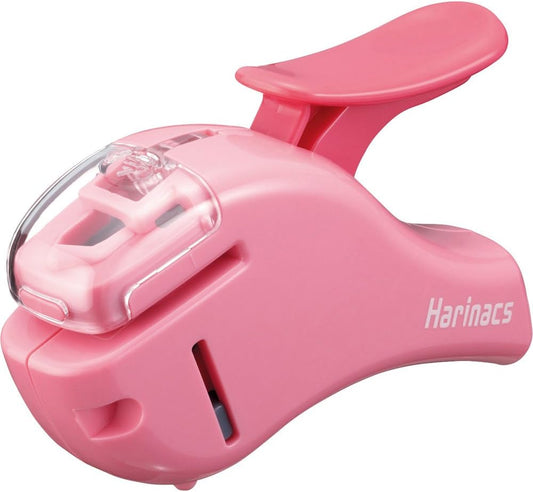 Kokuyo Harinacs Stapleless Stapler, Compact Alpha, Up to 5 Sheets Binding, Pink, Japan Import (SLN-MSH305P)
