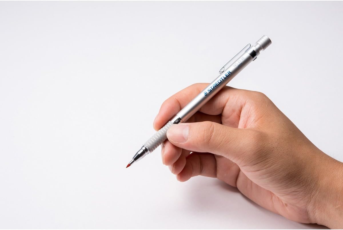 Staedtler Mars Carbon Lead, 2mm, Red, 4 Lead (204-E4-2)