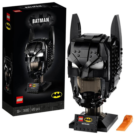 LEGOå¨ Super Heroes DC Batman‰ã¢: Batman Cowl 76182 Collectible Cowl Building Kit for Adults Batman Mask Model