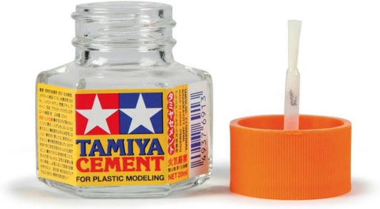 Tamiya 87012 Plastic Cement – 20 ml Adhesive for Model Kits