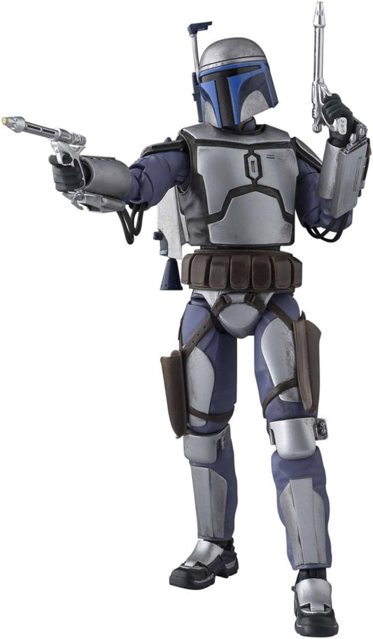 S.H. Figuarts Star Wars Jango Fett, Approx. 5.9 in. (150mm) ABS and PVC Painted Action Figure