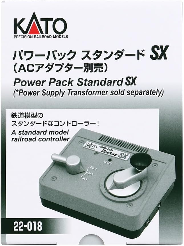 Kato N Gauge pawa-pakkusutanda-do SX (AC Adapter Not Included) 22 018 Railway Model Supplies