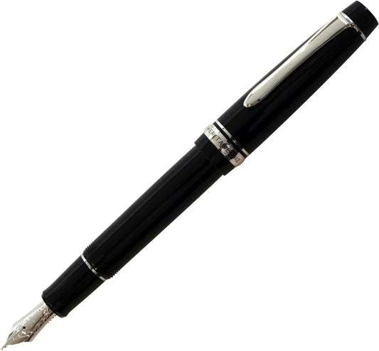 PILOT Fountain Pen Custom Heritage 912, Black Body, M-Nib
