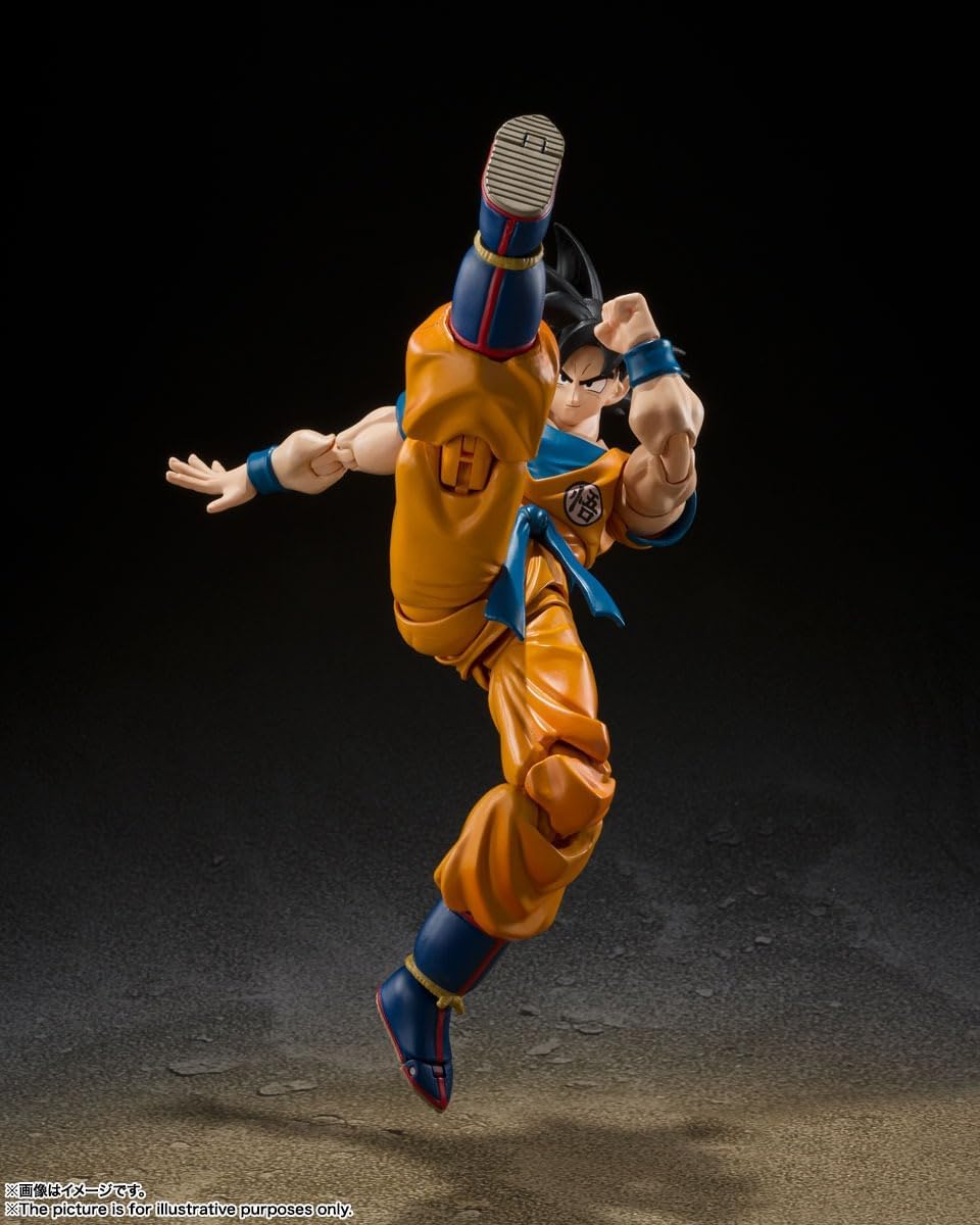 TAMASHII NATIONS - Dragon Ball Super: Super Hero - Son Goku Super Hero, Bandai Spirits S.H.Figuarts Action Figure