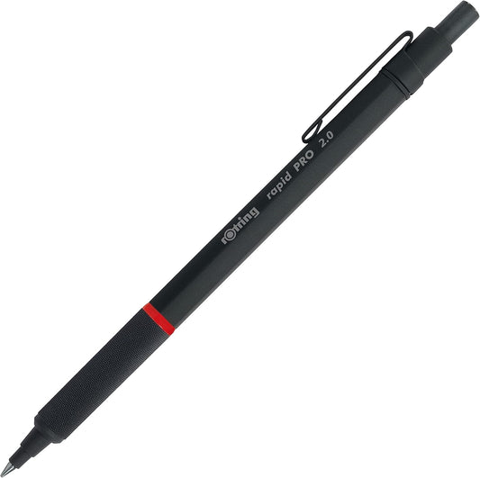 rOtring Rapid Pro Mechanical Pencil, 2.0 mm, Black