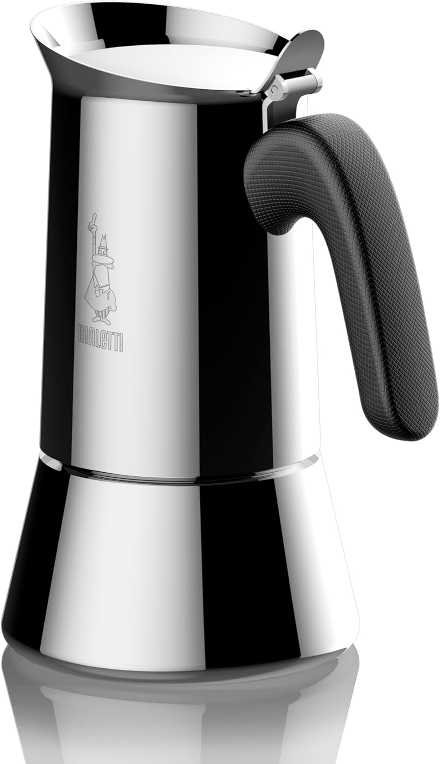Bialetti Cafeti?¦re Venus 6tz, 6 Cup, Silver, 6 Count