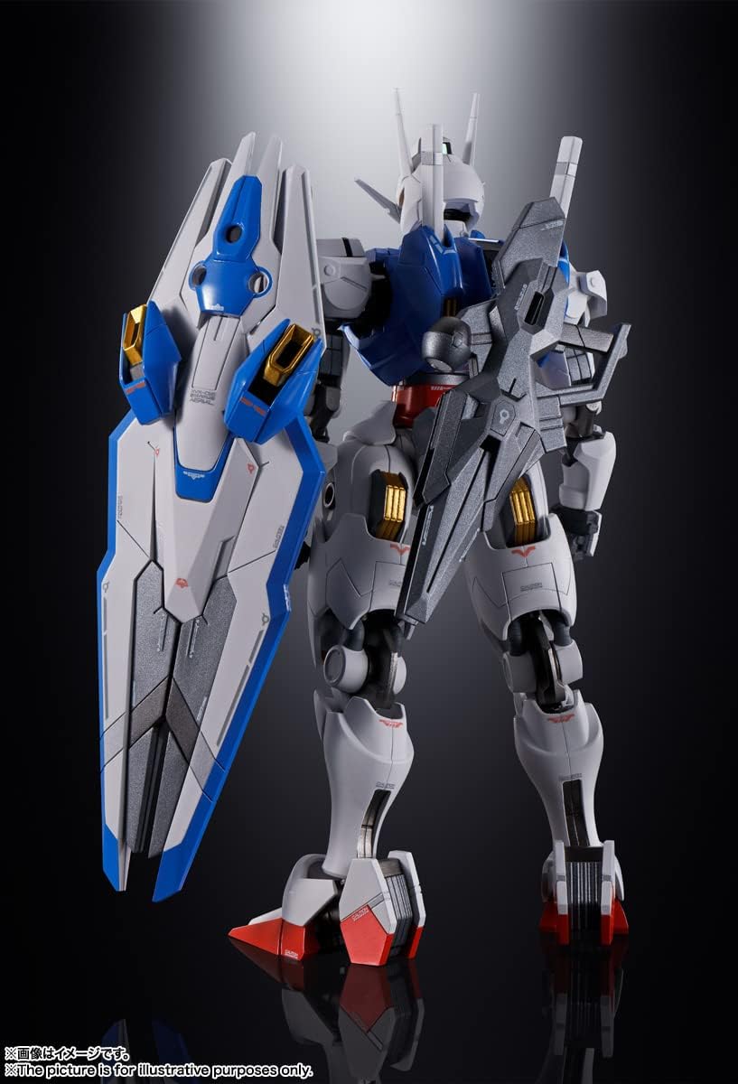 TAMASHII NATIONS - Mobile Suit Gundam: The Witch from Mercury - Gundam Aerial, Bandai Spirits Chogokin Die-Cast Metal Collectible