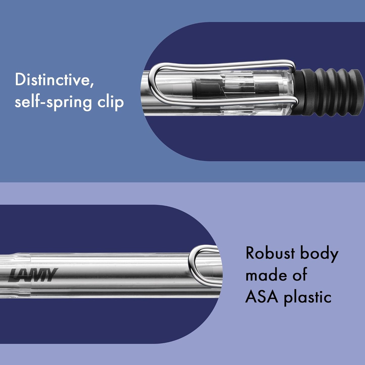 LAMY L212 Ballpoint Pen, Oil-Based, Safari, Skeleton