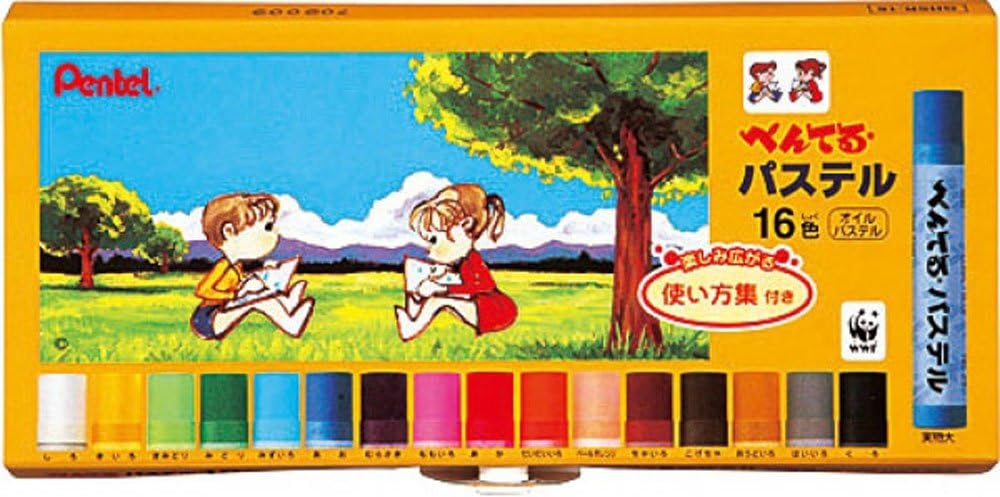 Pentel Pastel GHSR-16 16 Colors