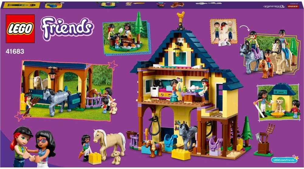 LEGO Friends Forest Horseback Riding Center 41683 Building Kit; Horse Riding